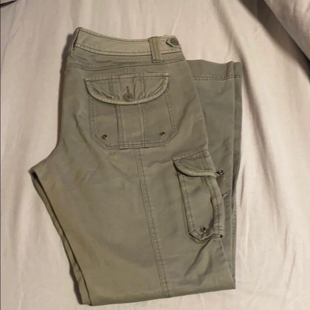 Flare pants low rise